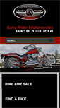 Mobile Screenshot of easyridermotorcycles.com.au